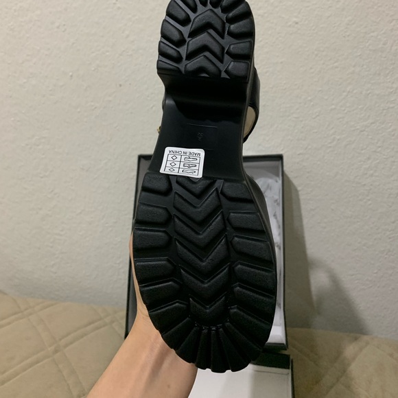 Brand New Faux Leather Sandals!! - Picture 2 of 3